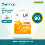 Lily Glow Hydrate Sheet Mask Orange Bliss 25ml