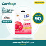 Lily Glow Hydrate Sheet Mask Melon Splash 25ml