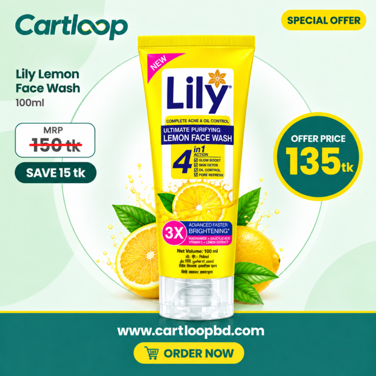 Lily Lemon Face Wash 100ml