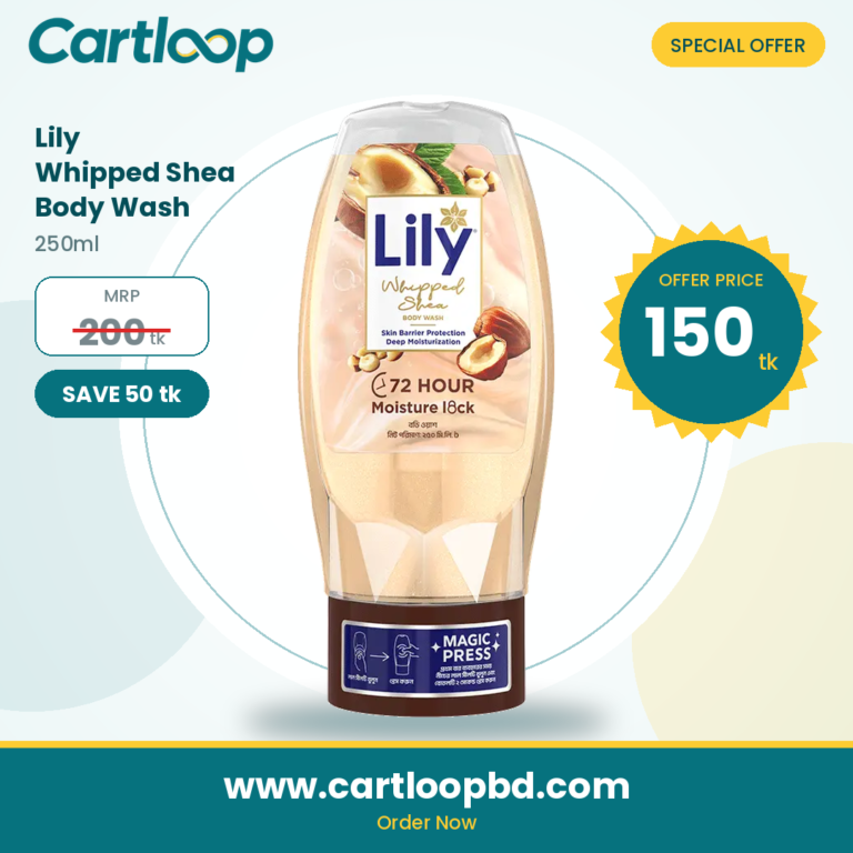 Lily Whipped Shea Body Wash 250ml