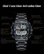 Poedagar 993 Dual Display Men’s Watch