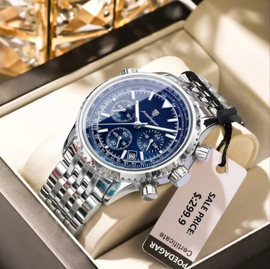 POEDAGAR 960 Luxury Chronograph Man Watch POEDAGAR 960 Luxury Chronograph Man Watch