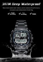 Poedagar 993 Dual Display Men’s Watch