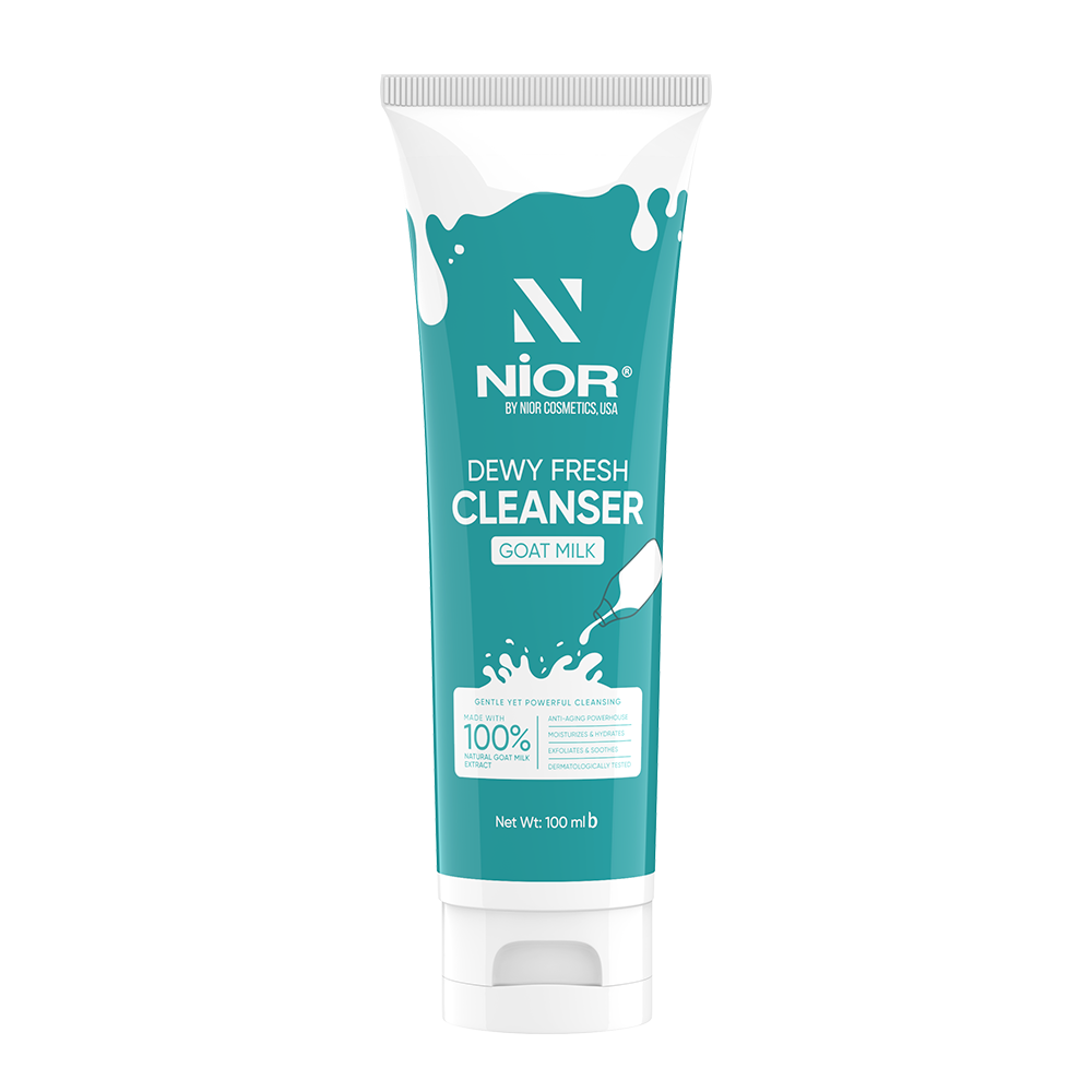 Nior-Dewy-Fresh-Cleanser-GOAT-MILK-FRONT-FINAL Nior Dewy Fresh Goat Milk Cleanser 100ml
