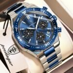 POEDAGAR 697 Luxury Fashion Chronograph Men’s Watch