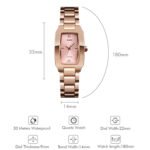 SKMEI 1400 Stainless Steel Analog Watch For Women