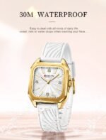 CURREN 9113 Women's Rubber Straps Watch