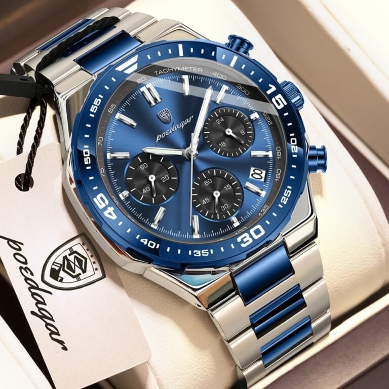 Poedagar 697 Business Chronograph Men's Watch