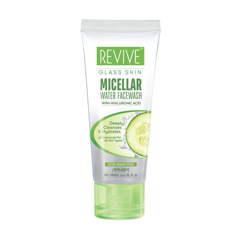 Revive Glass Skin Micellar Water Face Wash - 100 ml