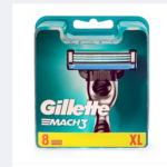 Gillette Mach3 Razor Blades-8 Refills