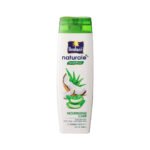 Parachute Naturale Nourishing Care Shampoo with Aloe Vera & Coconut Milk, For Strong & Silky Hair, Smoothens Hair, Paraben Free, 100% Vegan, All Hair Types, 160 ml