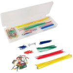 140Pcs Wire Set Breadboard Solderless U Shape 140Pcs Jumper Wire Cables With Transparent Box DIY Shield Arduino Raspberry Pi Electronics Engineering Projects