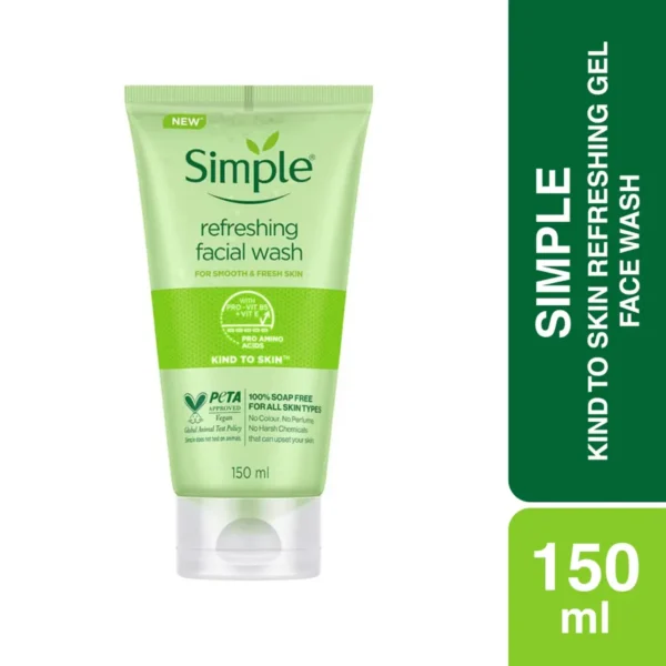 Simple Skin Refreshing Facial Wash Gel 150ml