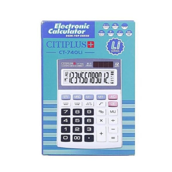 Citiplus Electronic Calculator CT-740LI