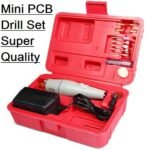Super Quality High Precision Mini Drill Machine DC 12V 12000RPM PCB Drill Set With Adapter Electric Hand Drill