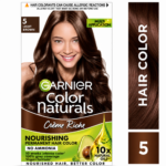 Garnier Color Naturals Shade 5 Light Brown 70ml + 60g