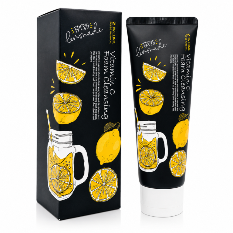 3w Clinic Vitamin C Foam Cleansing- 100ml