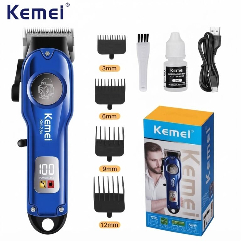 Kemei KM-234 Hair Clipper and Beard Trimmer for Men