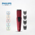 PHILIPS BT1235/18 Trimmer For Men (Maroon)
