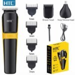 HTC AT-1322 Multi-grooming 3-in-1 Shaver, Nose, and Hair Clipper for Men