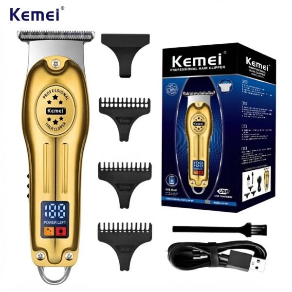 Kemei KM-678 Professional Hair Trimmer & Clipper for Men