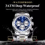 POEDAGAR 921 Luxury Quality Chronograph Men’s Watch