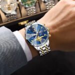 POEDAGAR 938 Luxury Fashion Chronograph Men’s Watch
