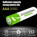 SmarToools RB40 AAA 1.5V 750 mWh Rechargeable Battery (4Pcs Set)