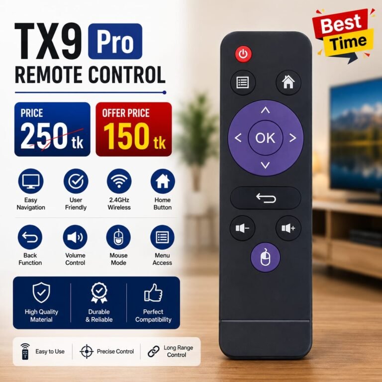 TX9 Pro Smart TV Box Remote Control | Easy Setup Replacement Remote