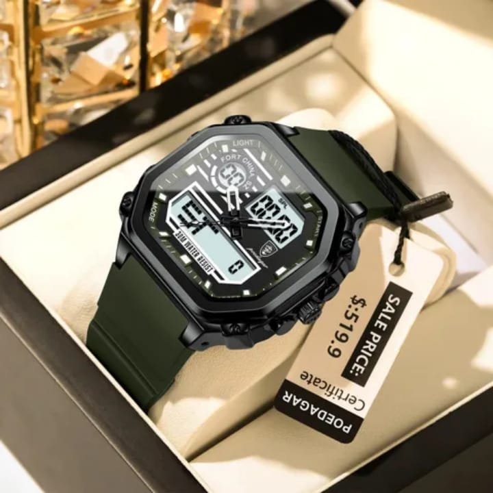 Poedagar 993 Dual Display Men's Watch Poedagar 993 Dual Display Men's Watch