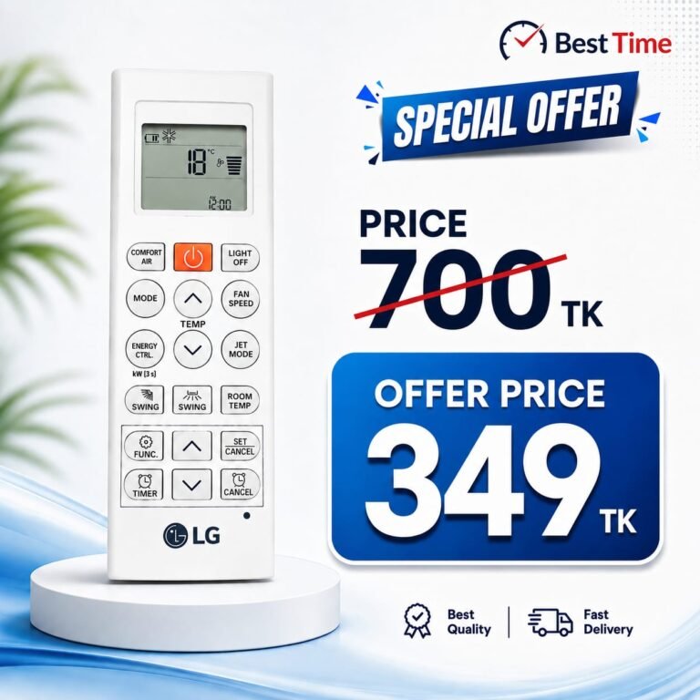LG Dual inverter Ac remote