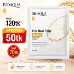 Bioaqua Rice Raw Pulp Facial Sheet Mask - 25g