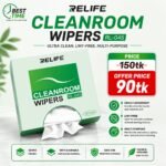 Relife RL-045 Antistatic Dust-Free Wipe Cloth for Mobile Phone Screen Cleaning Cloth Wipe