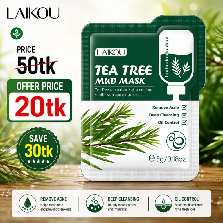 Laikou Tea Tree Mud Mask 5g (1Pcs)