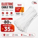 6 inch Cable Ties (4*150mm) (Local) Zip Wraps Strap Nylon Fastening Ring Loop Wire industrial Cable Tie