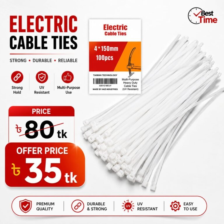 6 inch Cable Ties (4*150mm) (Local) Zip Wraps Strap Nylon Fastening Ring Loop Wire industrial Cable Tie