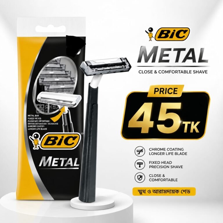 BIC Razor Metal Single Blade.