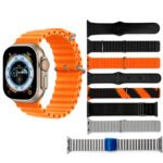 Y80 Ultra Smartwatch With 8 Strap