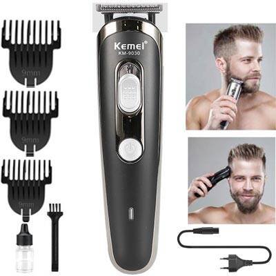 Kemei KM-9030 Titanium Blade Professional Trimmer And Hair Clipper