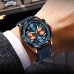 Poedagar 862 New Luxury Sports Mens Watch 30m Waterproof Luminous Chronograph Original Nylon Leather