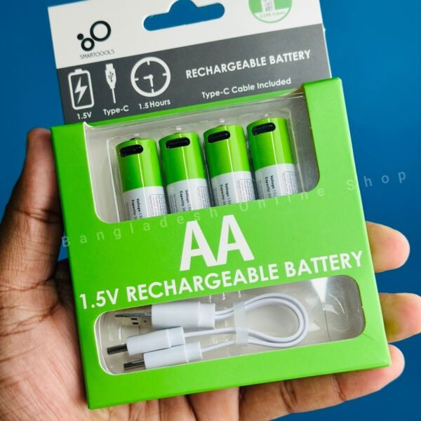 SmarToools RB40 AA 1.5V 2600mWh Rechargeable Battery (4Pcs Set)