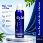 Rasasi Blue Lady Deodorant Body Spray For Women
