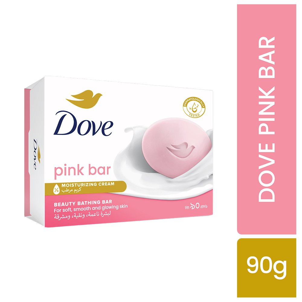 Dove Beauty Bar Soap Pink 90gm Dove Beauty Bar Soap Pink 90gm